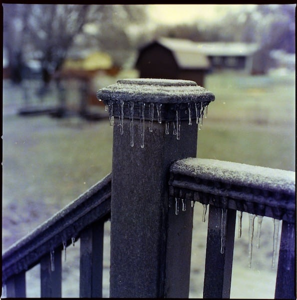 Frozen Railings