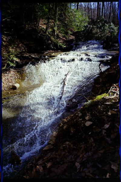 Bridal Veil Falls in Cleveland Metroparks