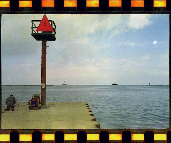 Fishing inside the breakwall