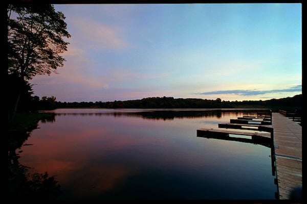 Wide-angle sunrise