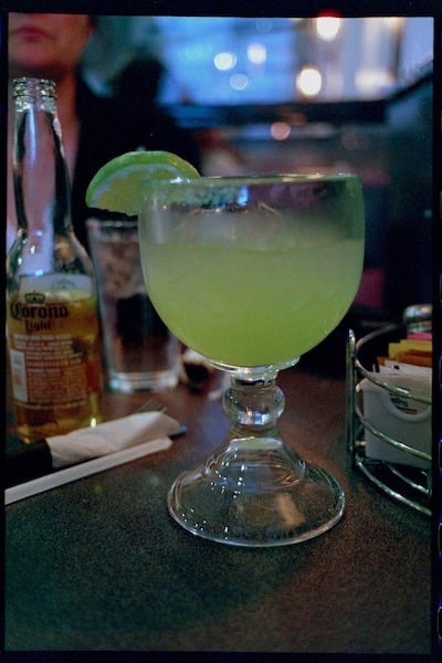 Margarita, on the rocks