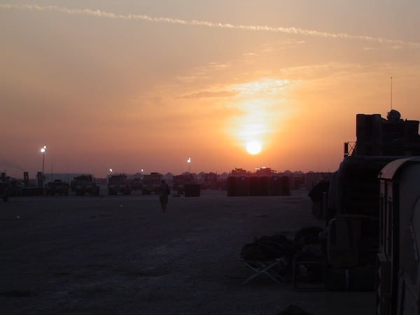 Sunset in Iraq