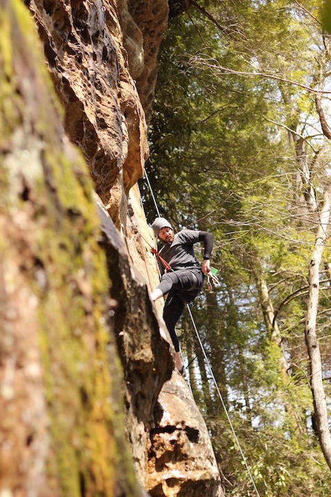 Kenny coming off of 'Ryanosaurus'