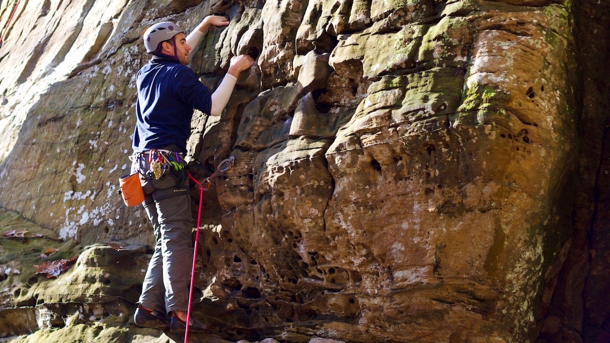 Matt starting 27 Years of Climbing