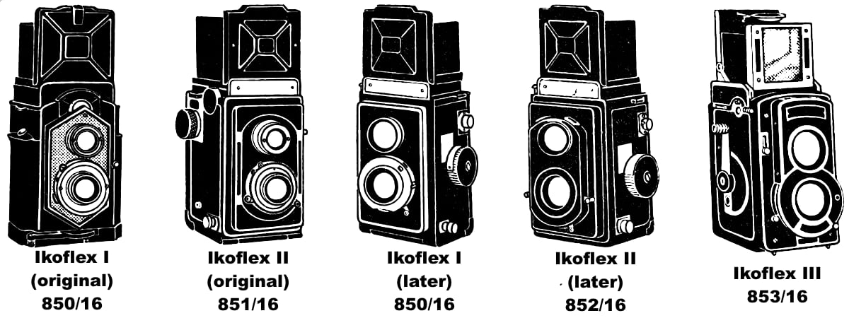 Prewar Ikoflex models