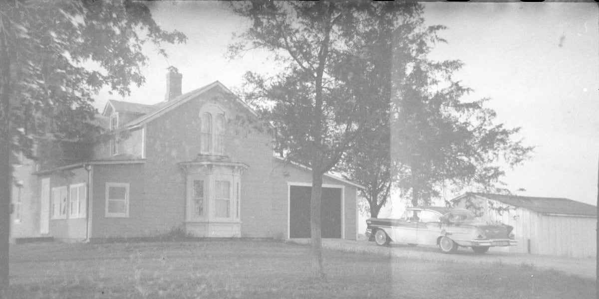 House with a car in the driveway