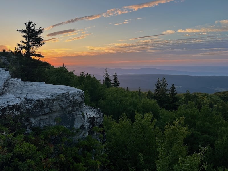 Bear Rocks at Sunrise