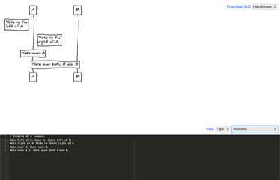 Sequence Diagrams screenshot